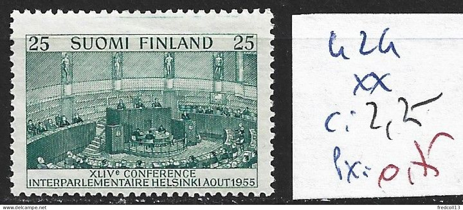 FINLANDE 424 ** Côte 2.25 € - Unused Stamps