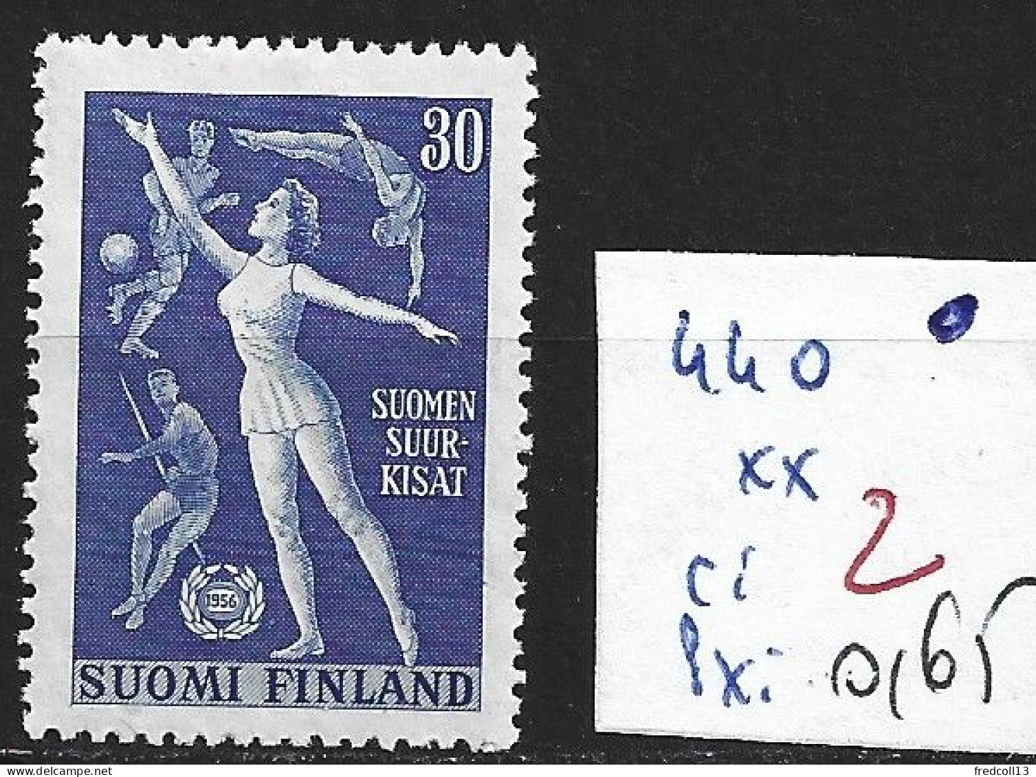 FINLANDE 440 ** Côte 2 € - Unused Stamps