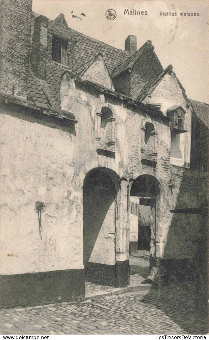 BELGIQUE - Malines - Vieilles Maisons - Carte Postale Ancienne - Mechelen