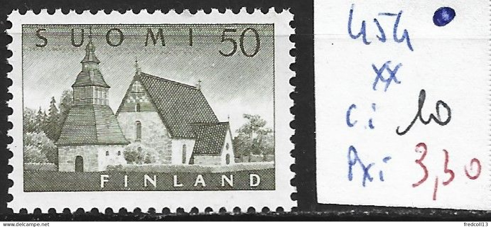 FINLANDE 454 ** Côte 10 € - Unused Stamps