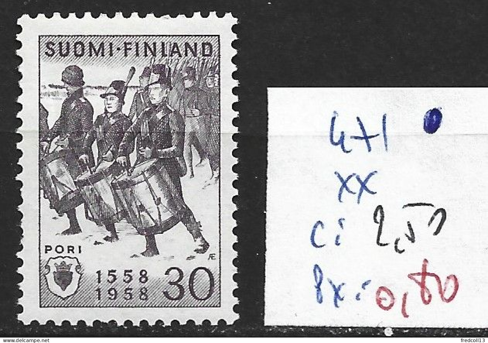 FINLANDE 471 ** Côte 2.50 € - Unused Stamps