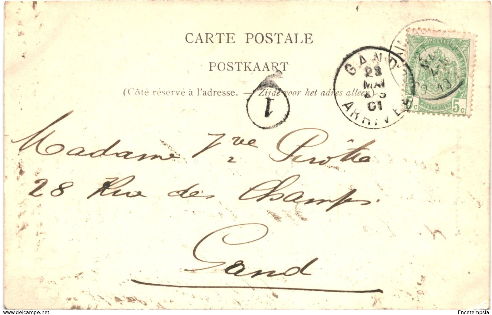 CPA Carte Postale Belgique  Comblain-au-Pont  Douxflamme 1901 VM75938ok - Comblain-au-Pont