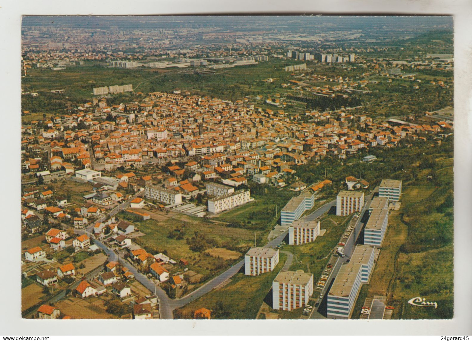 2 CPSM AUBIERE (Puy De Dôme) - Vue Générale Aérienne), Ensemble Scientifique Et Universitaire Des Cézeaux - Aubiere