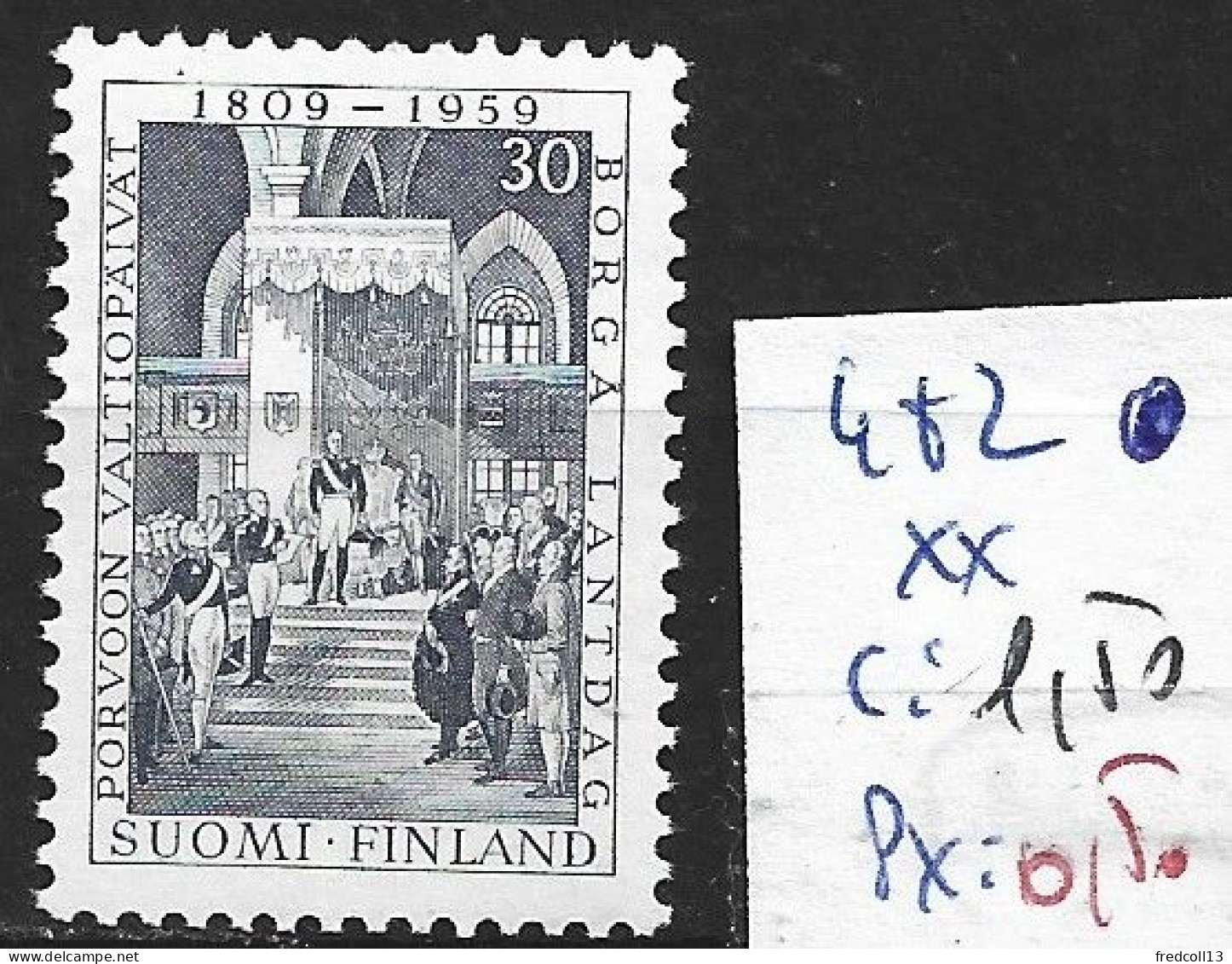 FINLANDE 482 ** Côte 1.50 € - Unused Stamps