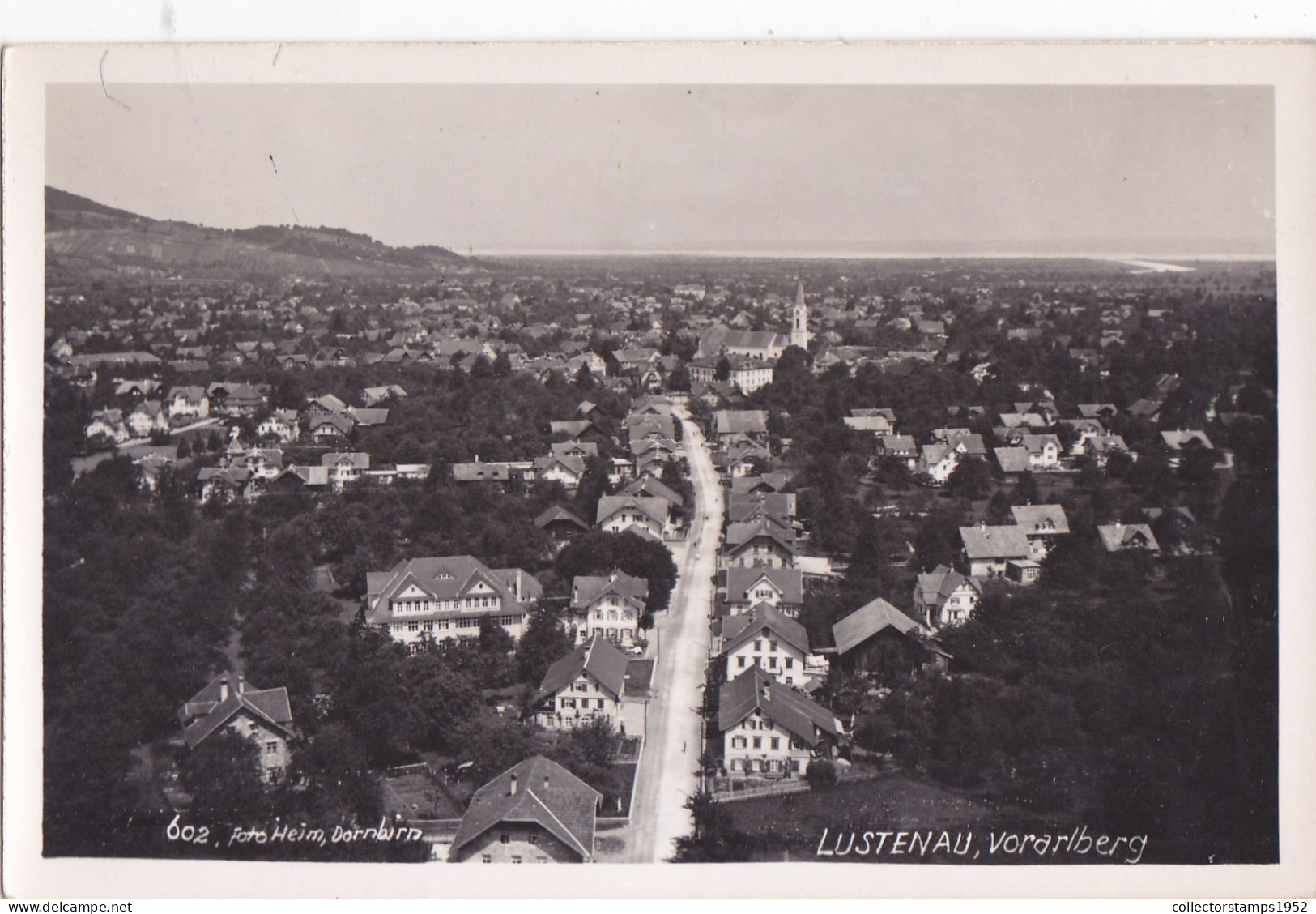 AUSTRIA, VORARLBERG, LUSTENAU, PANORAMA, POSTCARD - Lustenau