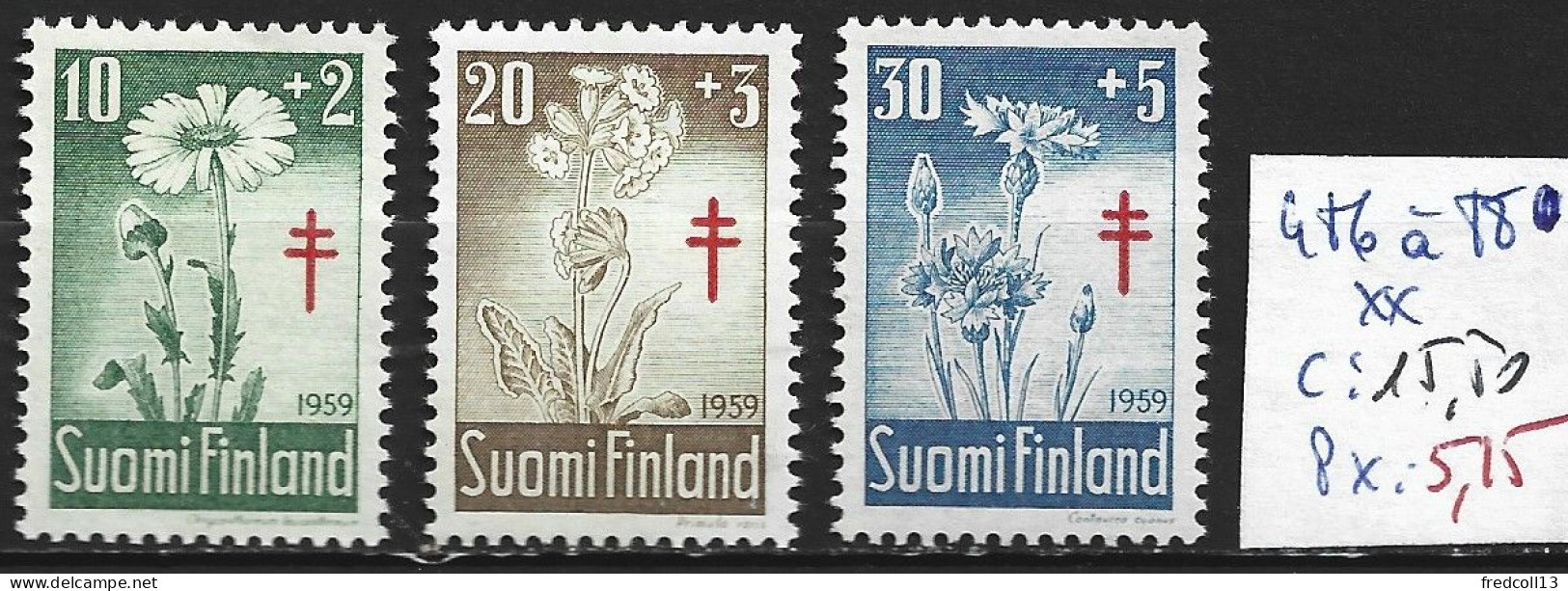 FINLANDE 486 à 88 ** Côte 15.50 € - Unused Stamps