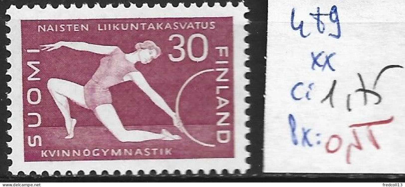 FINLANDE 489 ** Côte 1.75 € - Unused Stamps