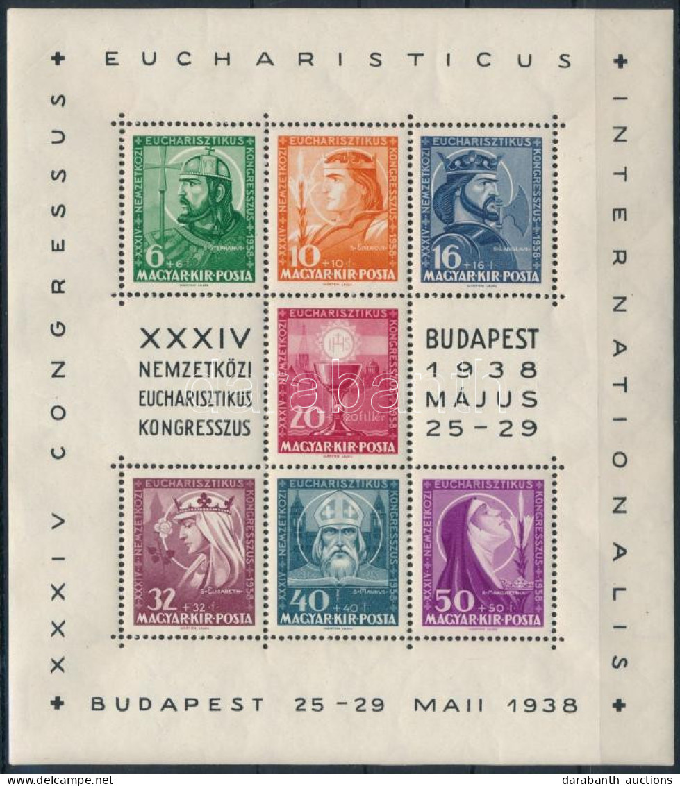 ** 1938 Eucharisztikus Blokk (10.000) - Other & Unclassified