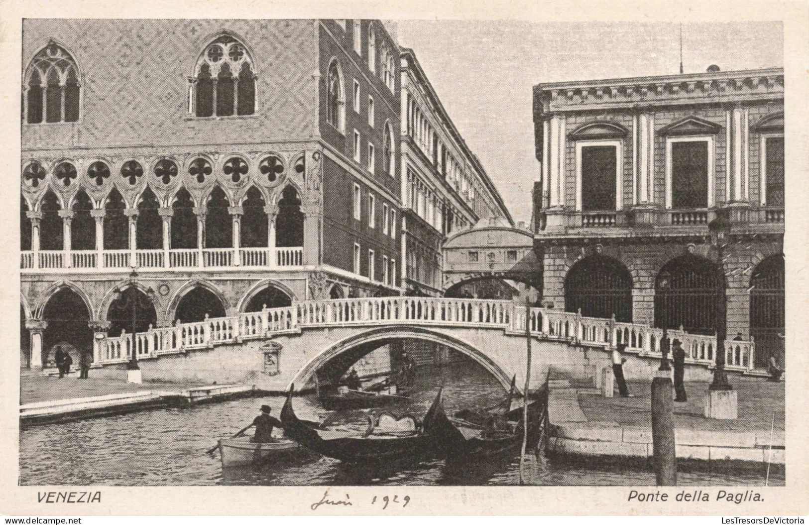 ITALIE - Venezia - Ponte Della Paglia - Carte Postale Ancienne - Venezia (Venice)