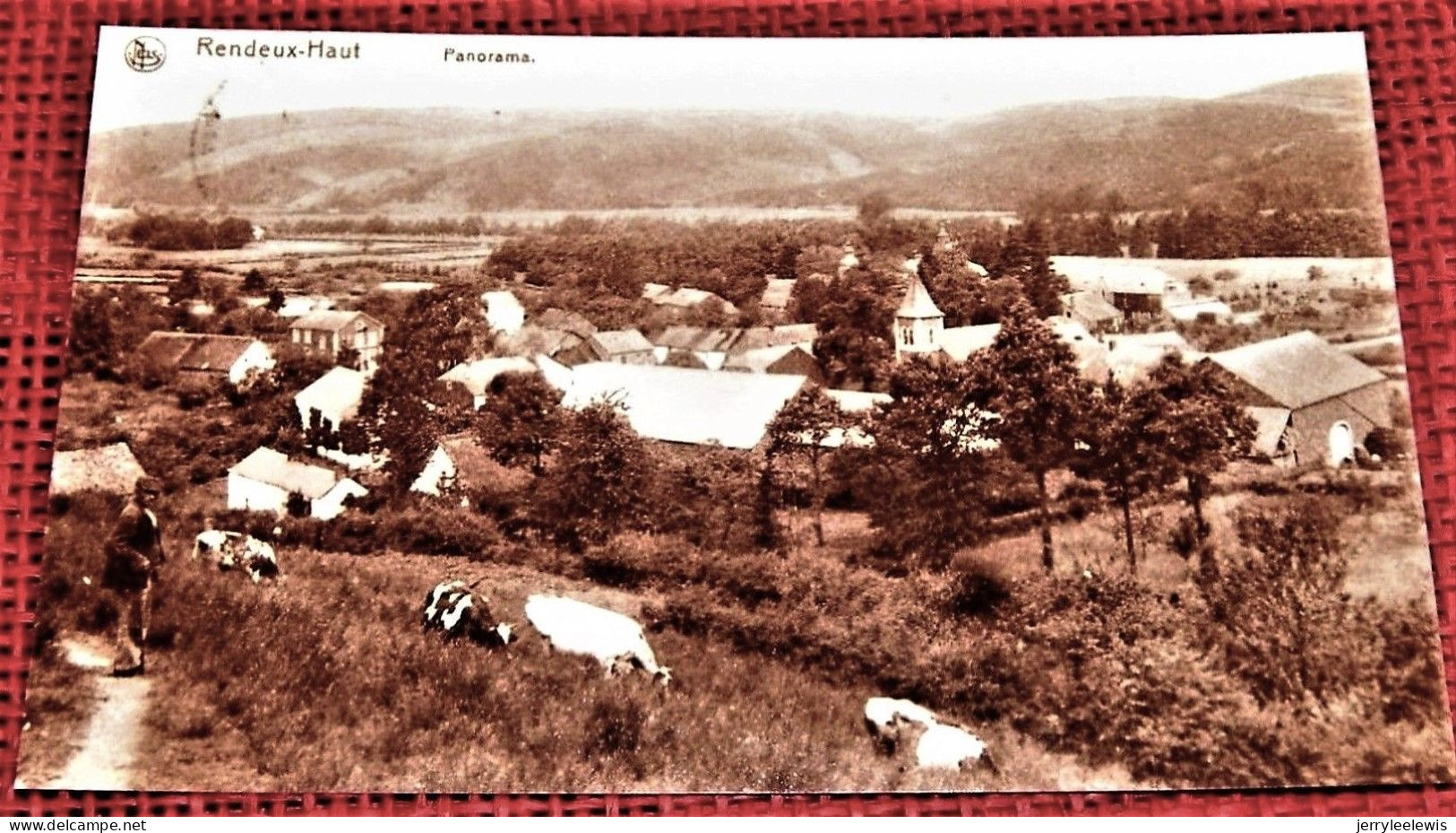 RENDEUX-HAUT  -  Panorama  -  (Collection Ecole Libre De Rendeux-Haut - Reproduction) - Rendeux