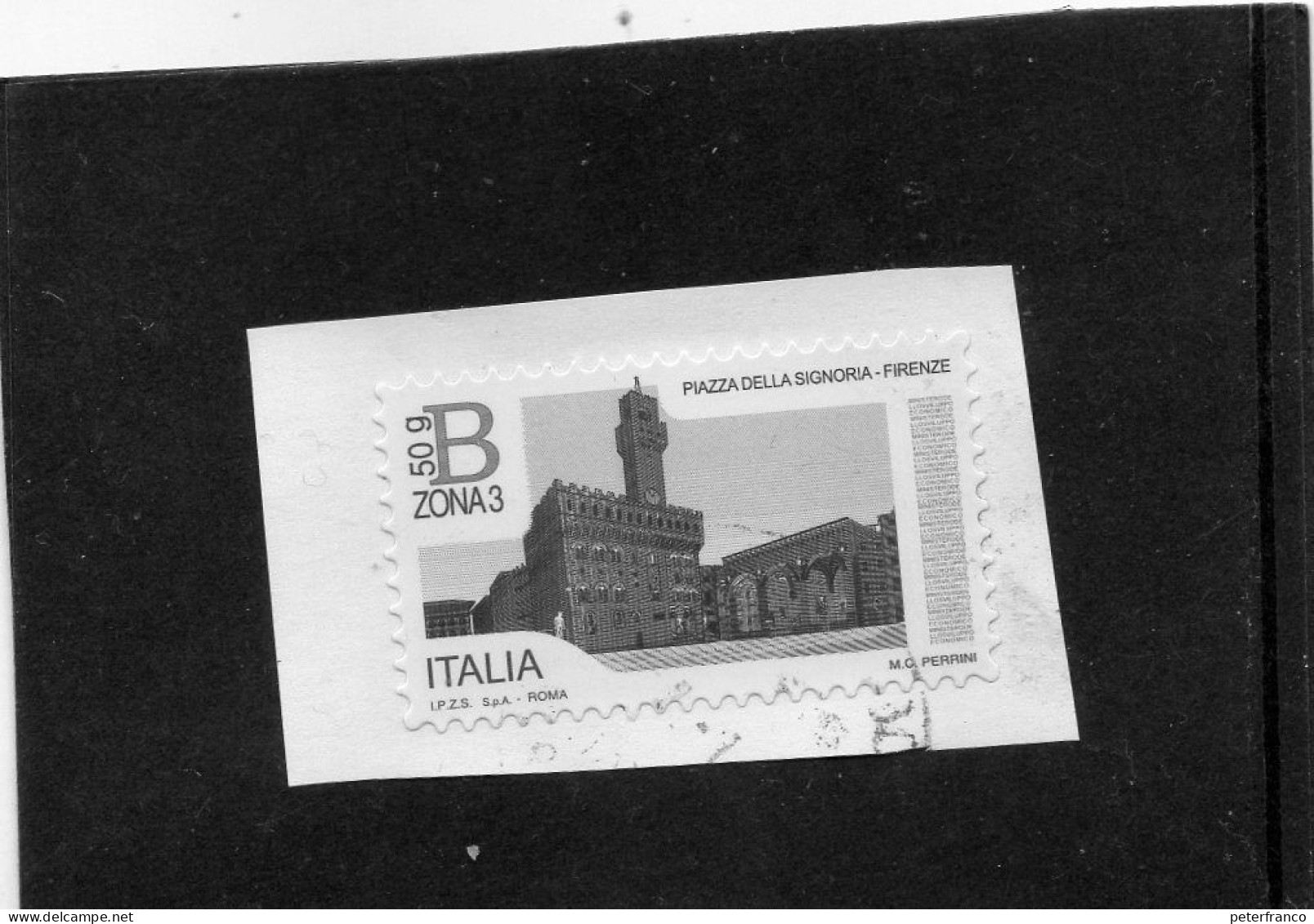 Italia - Palazzo Della Signoria - Firenze - B Zona 3 50 Gr. - 2021-...: Used