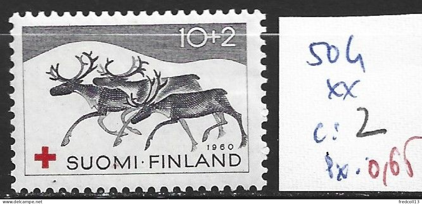 FINLANDE 504 ** Côte 2 € - Unused Stamps