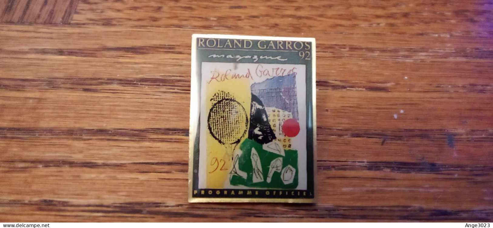 PINS ROLAND GARROS 92 - Tennis