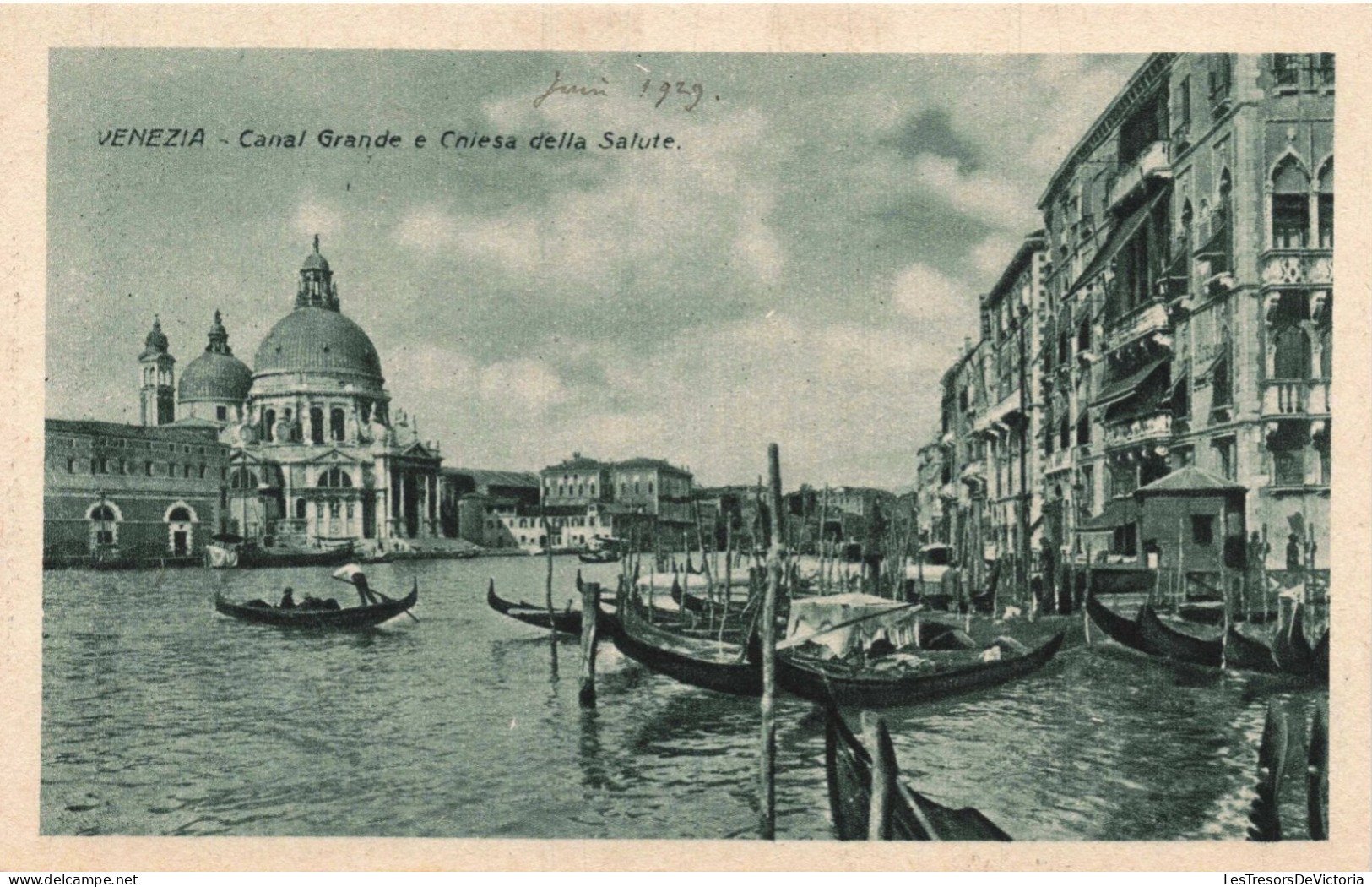 ITALIE - Venezia - Canal Grande E Chiesa Della Salute - Carte Postale Ancienne - Venezia (Venice)