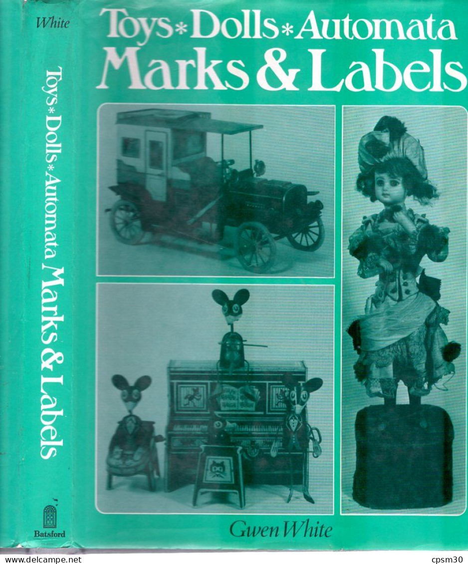 Livre, TOYS, DOLLS, AUTOMATA, MARKS & LABELS, 1985 - Encyclopedias