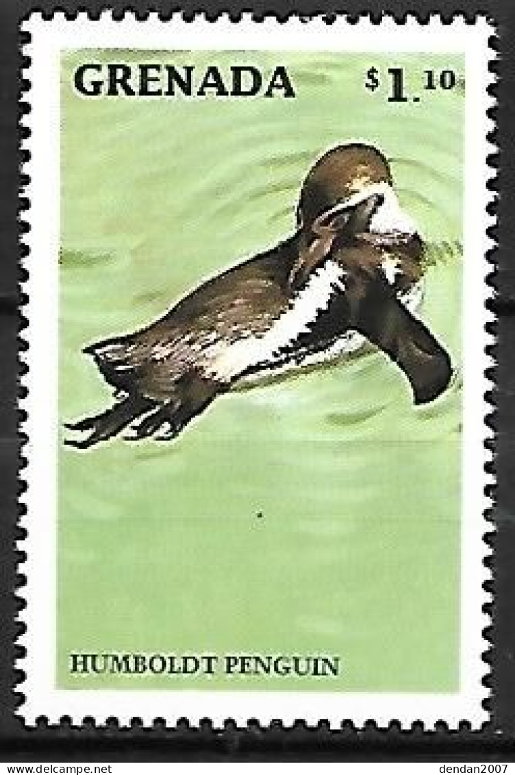 Grenada - MNH ** 1998 -  Humboldt Penguin  -  Spheniscus Humboldti - Pingouins & Manchots
