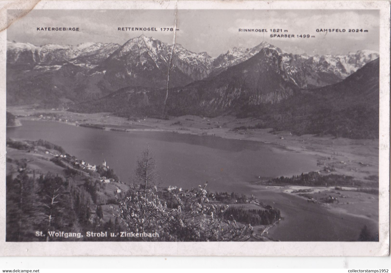 Strobi Gegen SAINT WOLFGANG, POSTCARD - St. Wolfgang