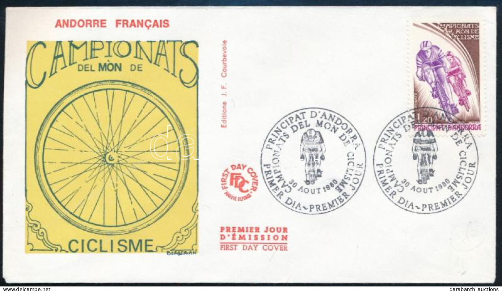 Andorra Francia Posta 1980 - Other & Unclassified