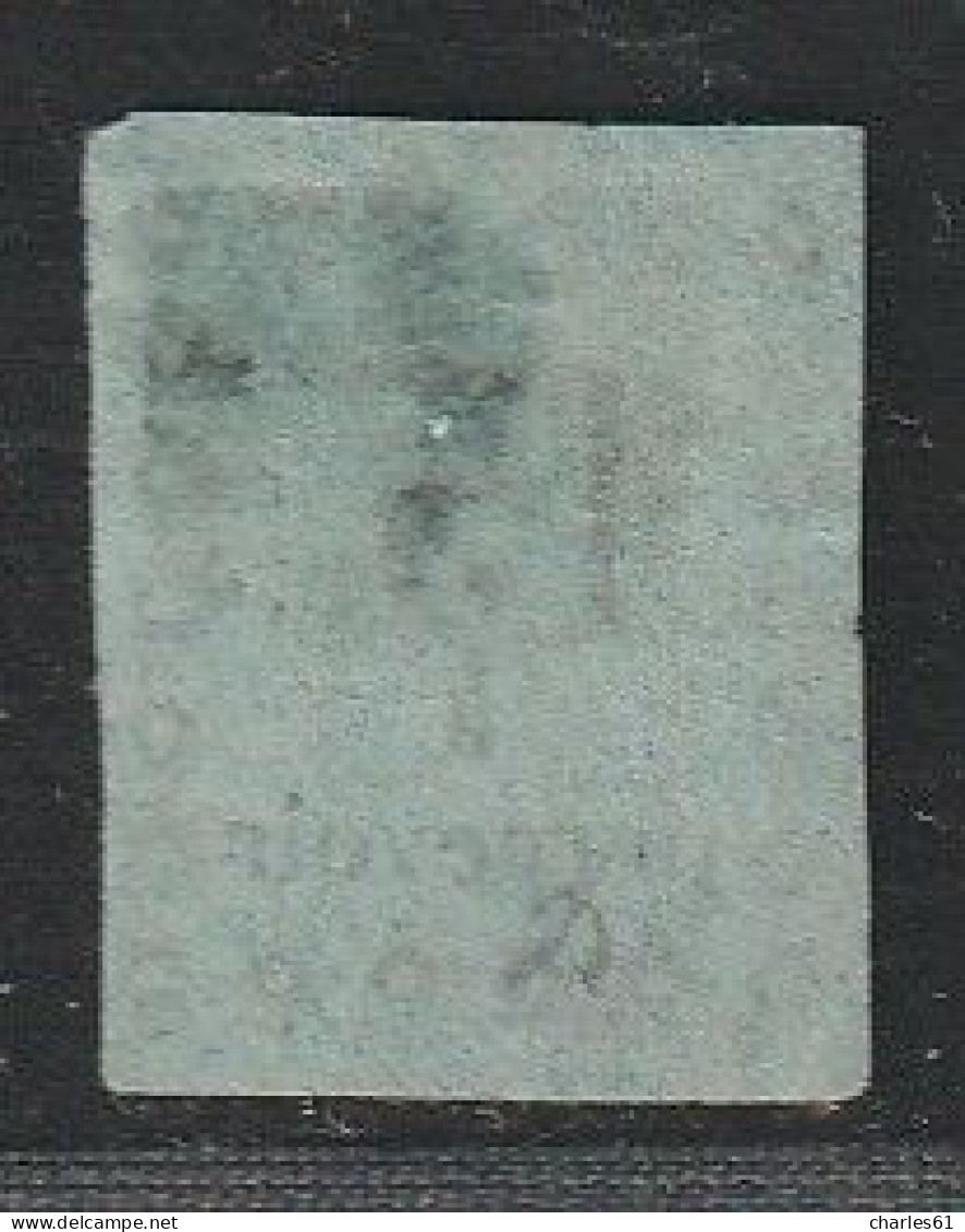 GUADELOUPE - TAXE : N°4 Obl (1879) 15c Noir Sur Bleu Pâle - Strafport