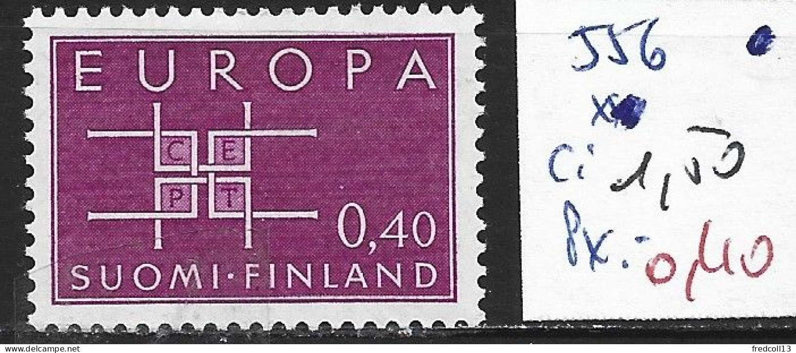 FINLANDE 556 * Côte 1.50 € - Unused Stamps