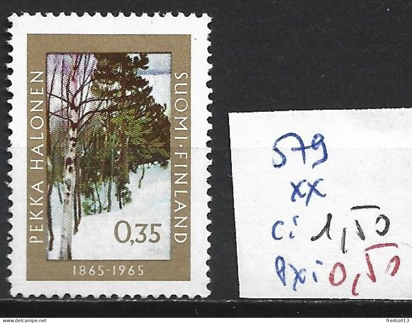 FINLANDE 579 ** Côte 1.50 € - Unused Stamps