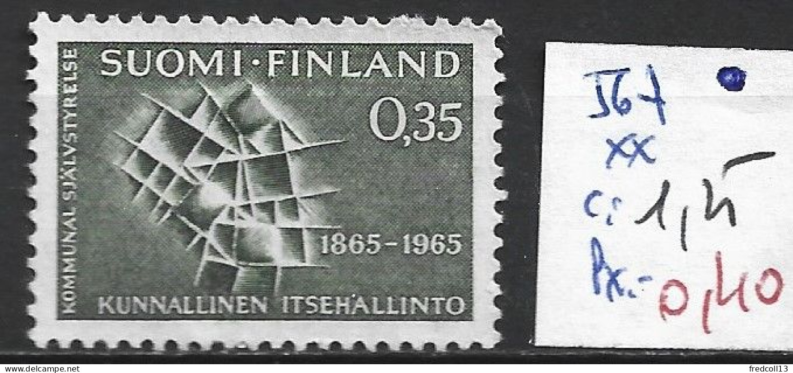 FINLANDE 567 ** Côte 1.25 € - Unused Stamps