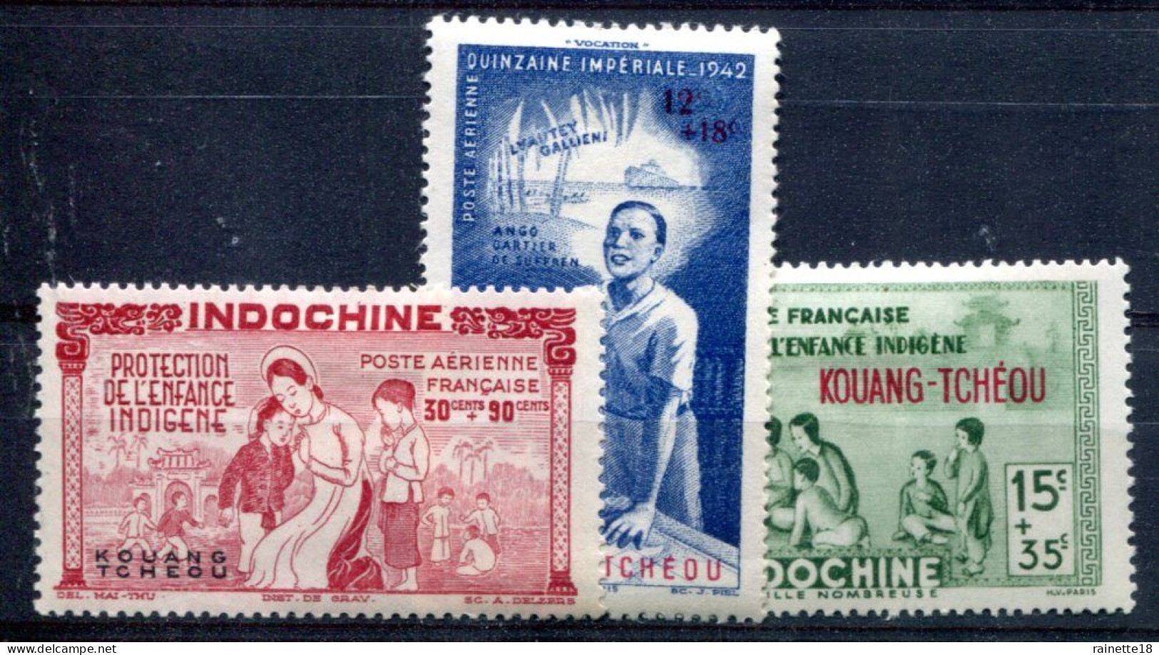 Kouang-Tchéou       PA   1/4 * - Unused Stamps