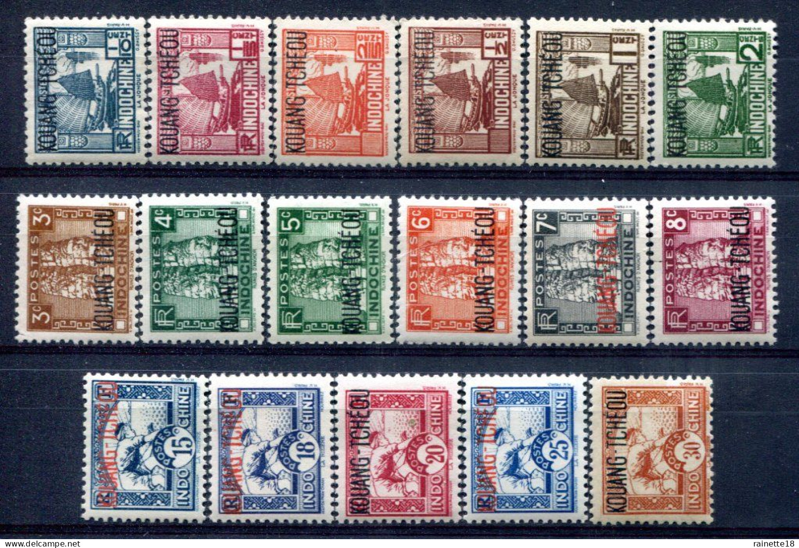 Kouang-Tchéou      Lot  Divers ** - Unused Stamps