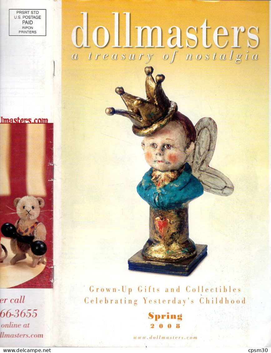 Livre, DOLLMASTERS, A Treasury Of Nostalgia, 2008 - Encyclopedieën