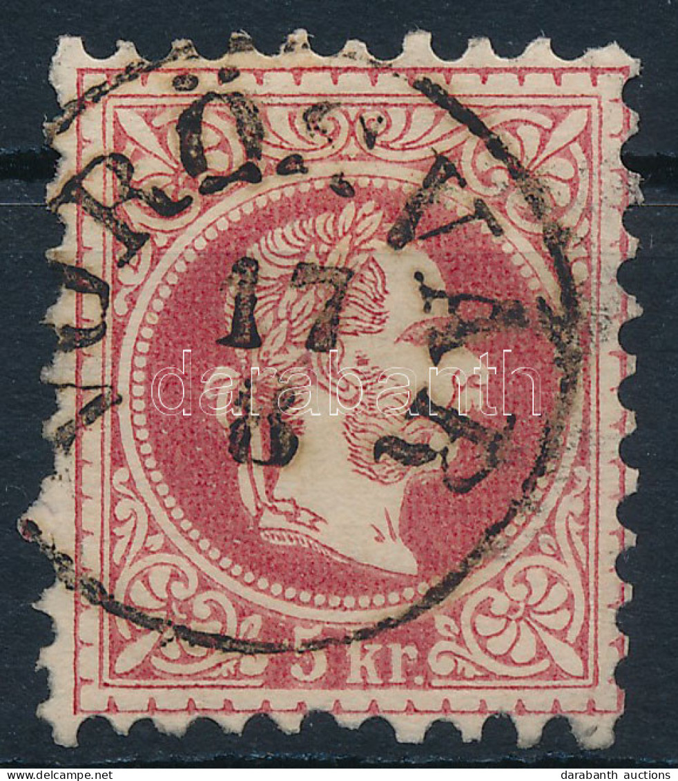 O 1867 5kr "VÖRÖSVÁR" - Altri & Non Classificati