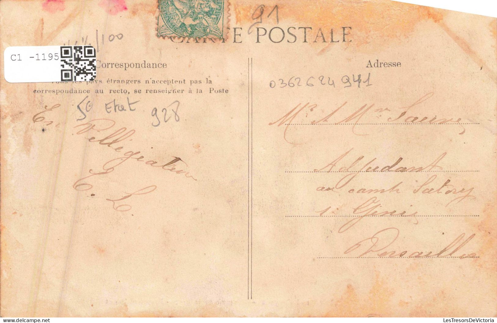 FRANCE - 91 - Marolles-en-Hurepoix - Avenue De La Gare - Propriété Josset - Carte Postale Ancienne - Altri & Non Classificati