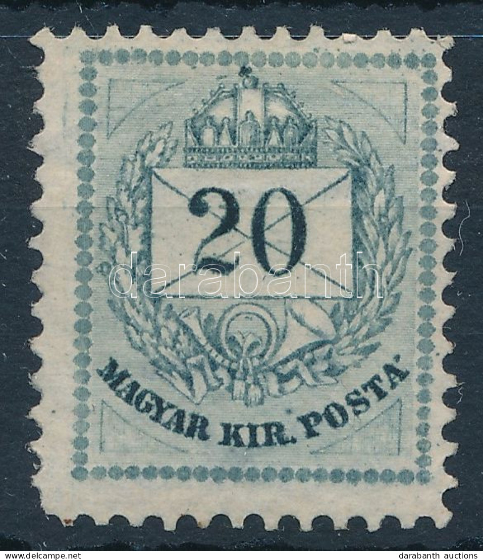 * 1881 20kr "B" - Other & Unclassified