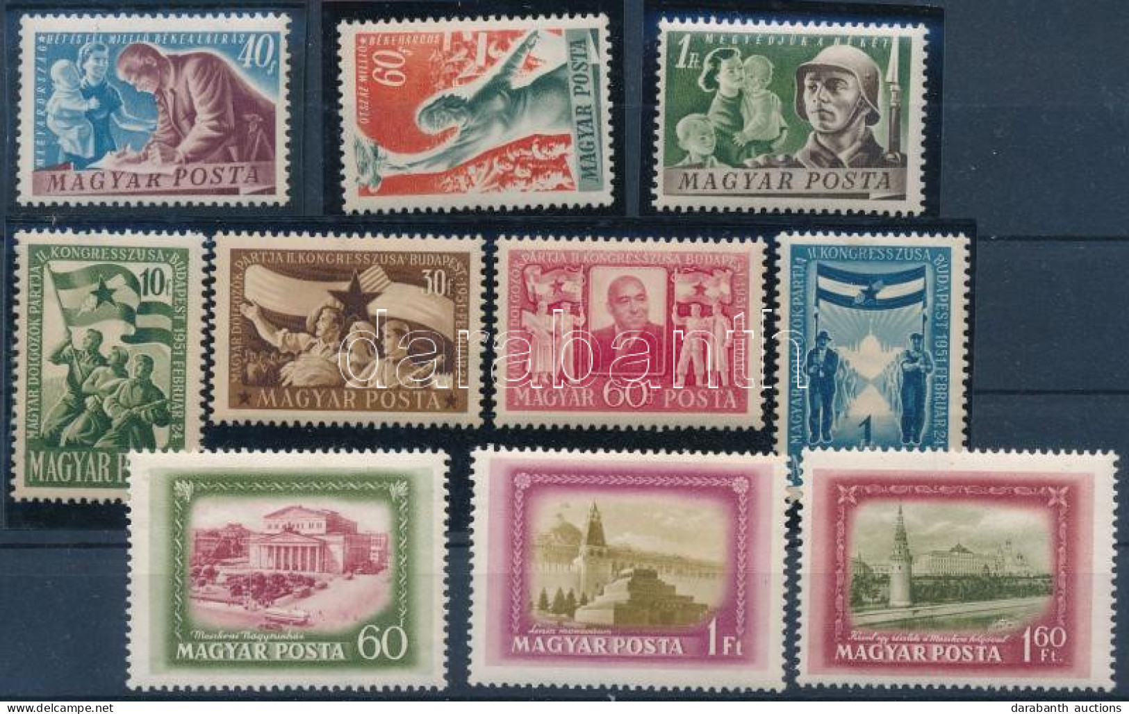 ** 1950-1952 3 Db Klf Sor (6.700) - Other & Unclassified