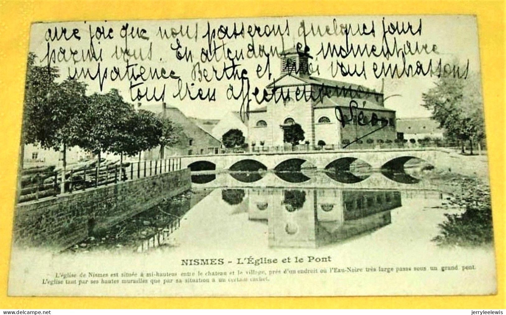 Nismes -  L' Eglise Et Le Pont - Viroinval