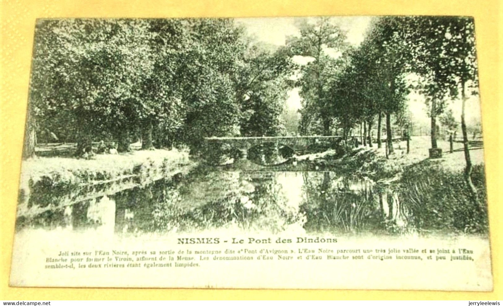 Nismes -  Le Pont Des Dindons   -   1919 - Viroinval