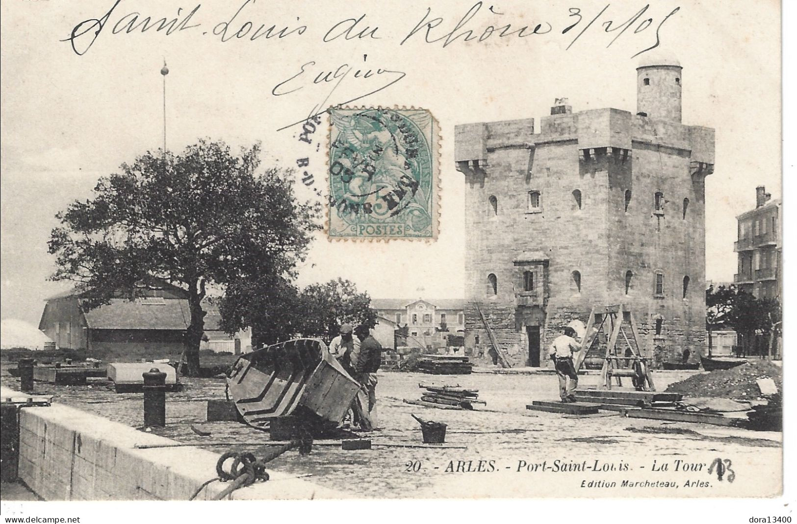 CPA13- PORT-SAINT-LOUIS-DU-RHÔNE- La Tour - Saint-Louis-du-Rhône