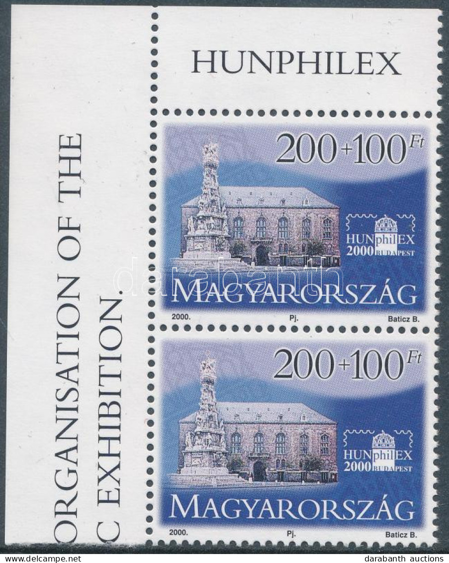 ** 2000 Hunphilex ívsarki Függőleges Pár - Other & Unclassified