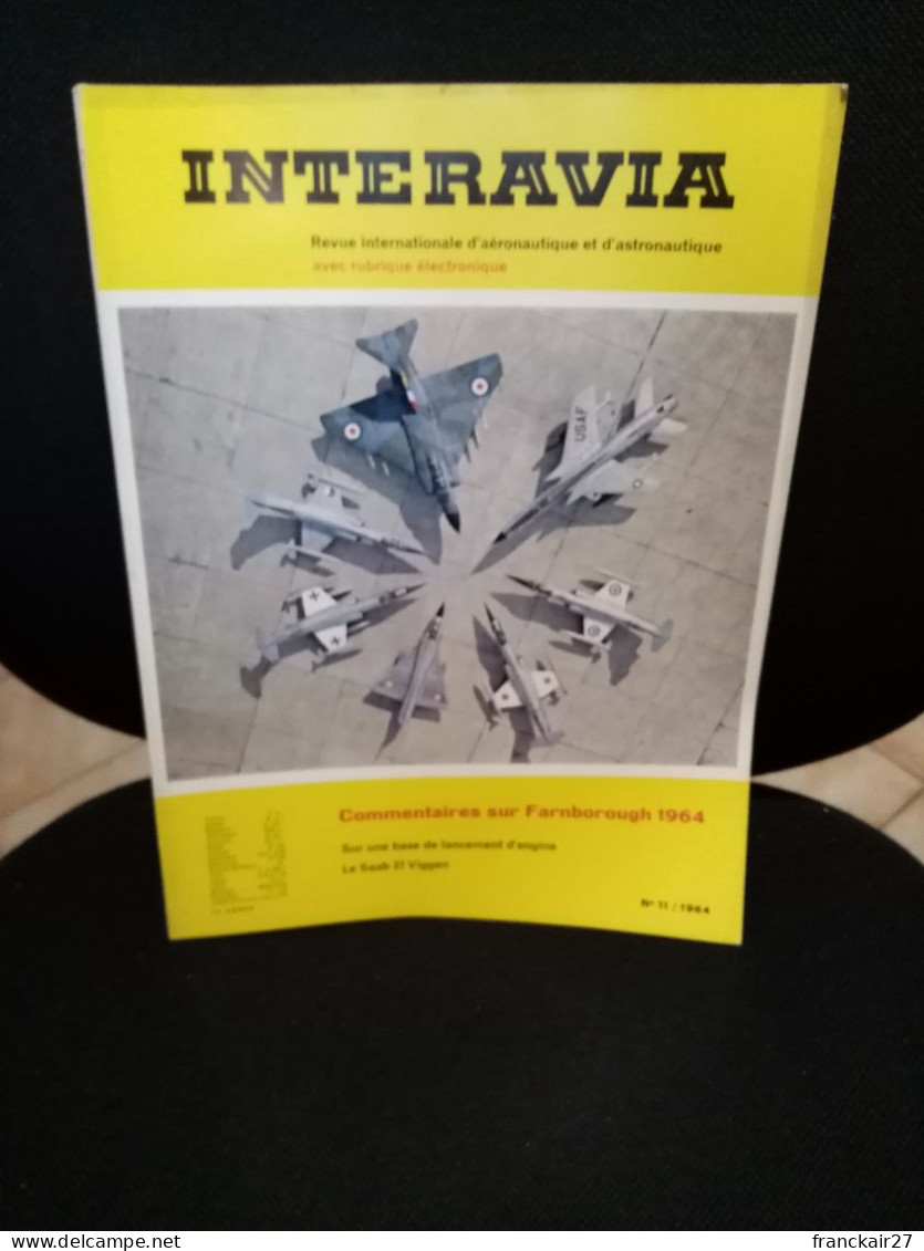 INTERAVIA 11/1964 Revue Internationale Aéronautique Astronautique Electronique - Aviation