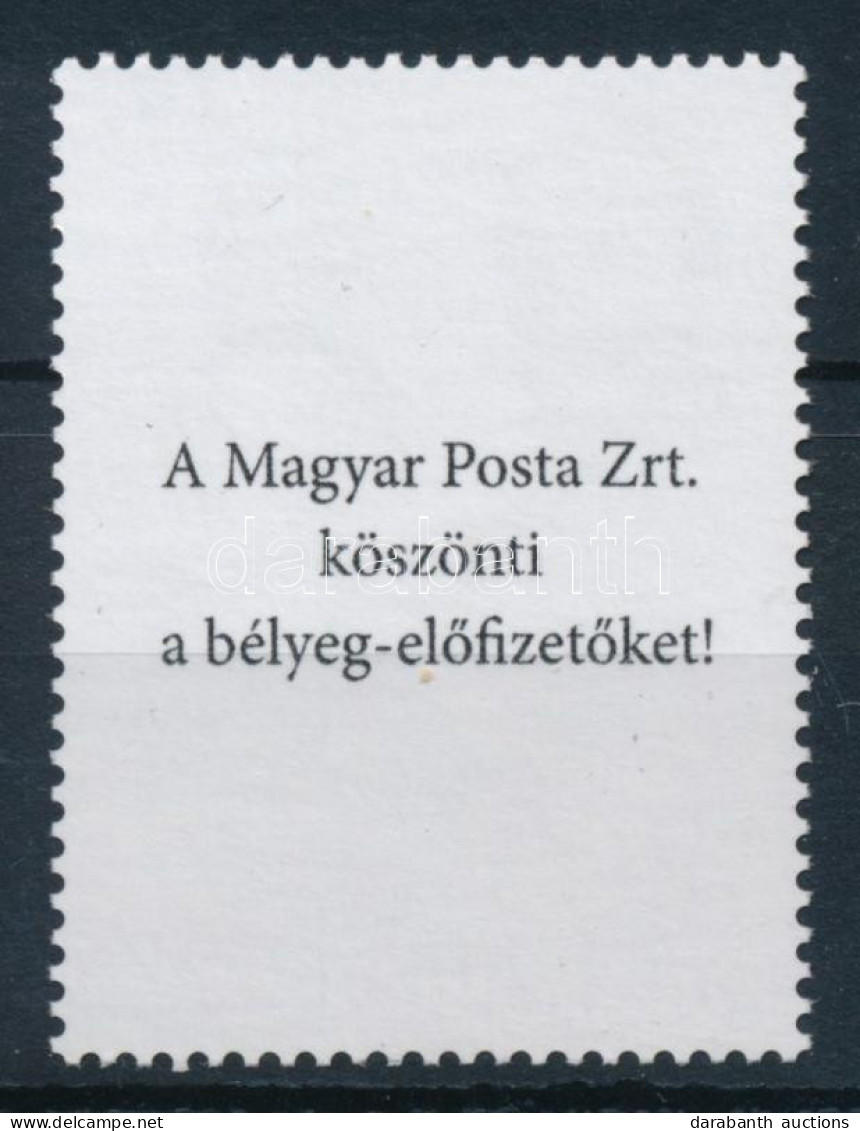 ** 2019 Bélyegnap (92.) - 1848-1849 Szabadságharc Vértanúi 120Ft Hátoldalán "A Magyar Posta Zrt. Köszönti A Bélyeg-előfi - Other & Unclassified