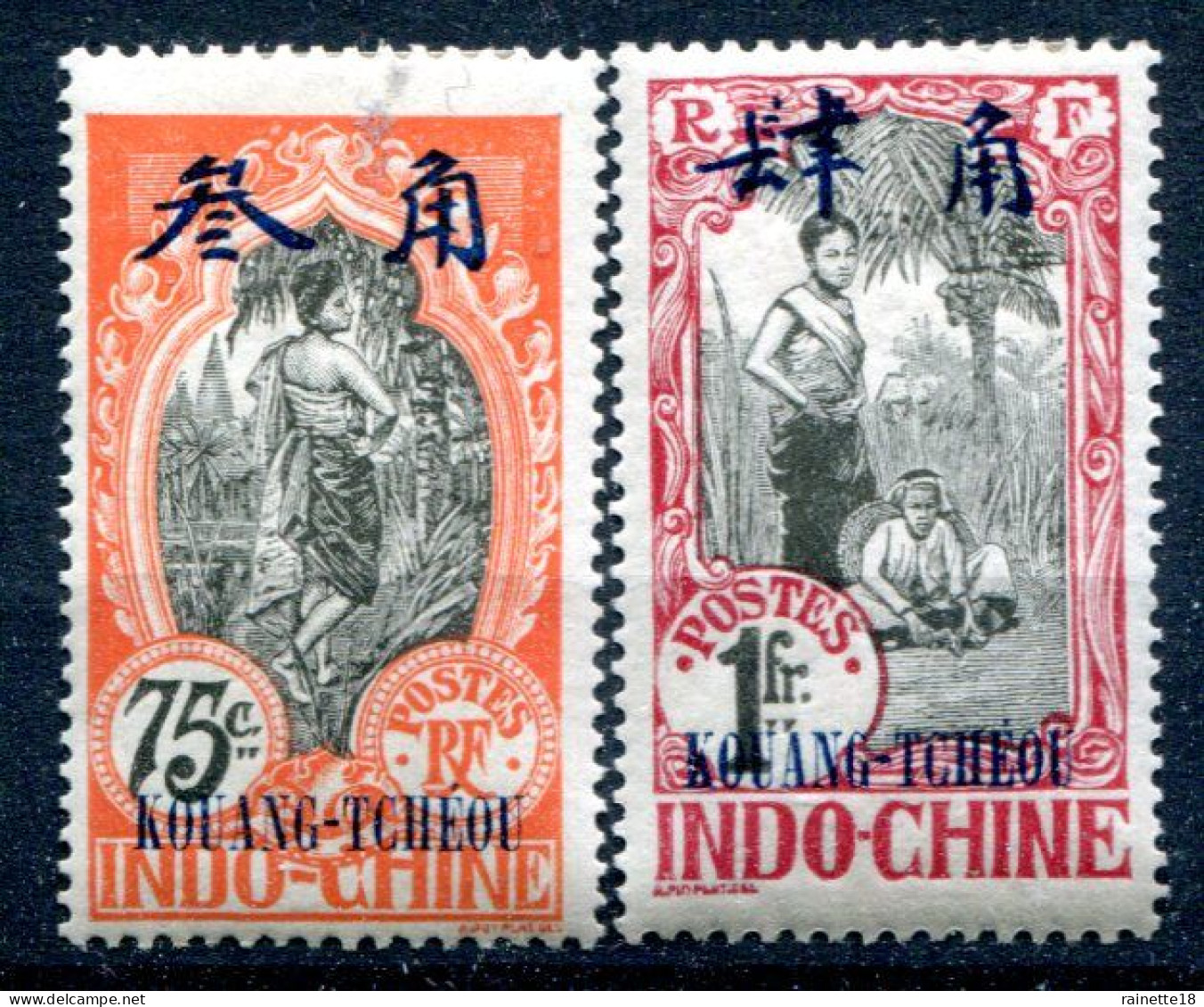 Kouang-Tchéou                       30/31 * - Unused Stamps