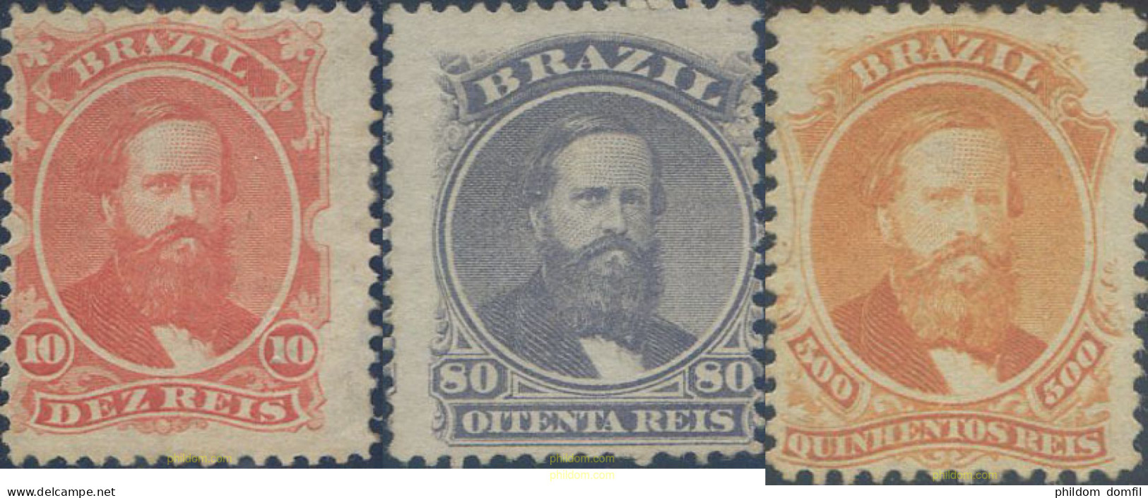 648073 MNH BRASIL 1866 EMPERADOR PEDRO II - Unused Stamps