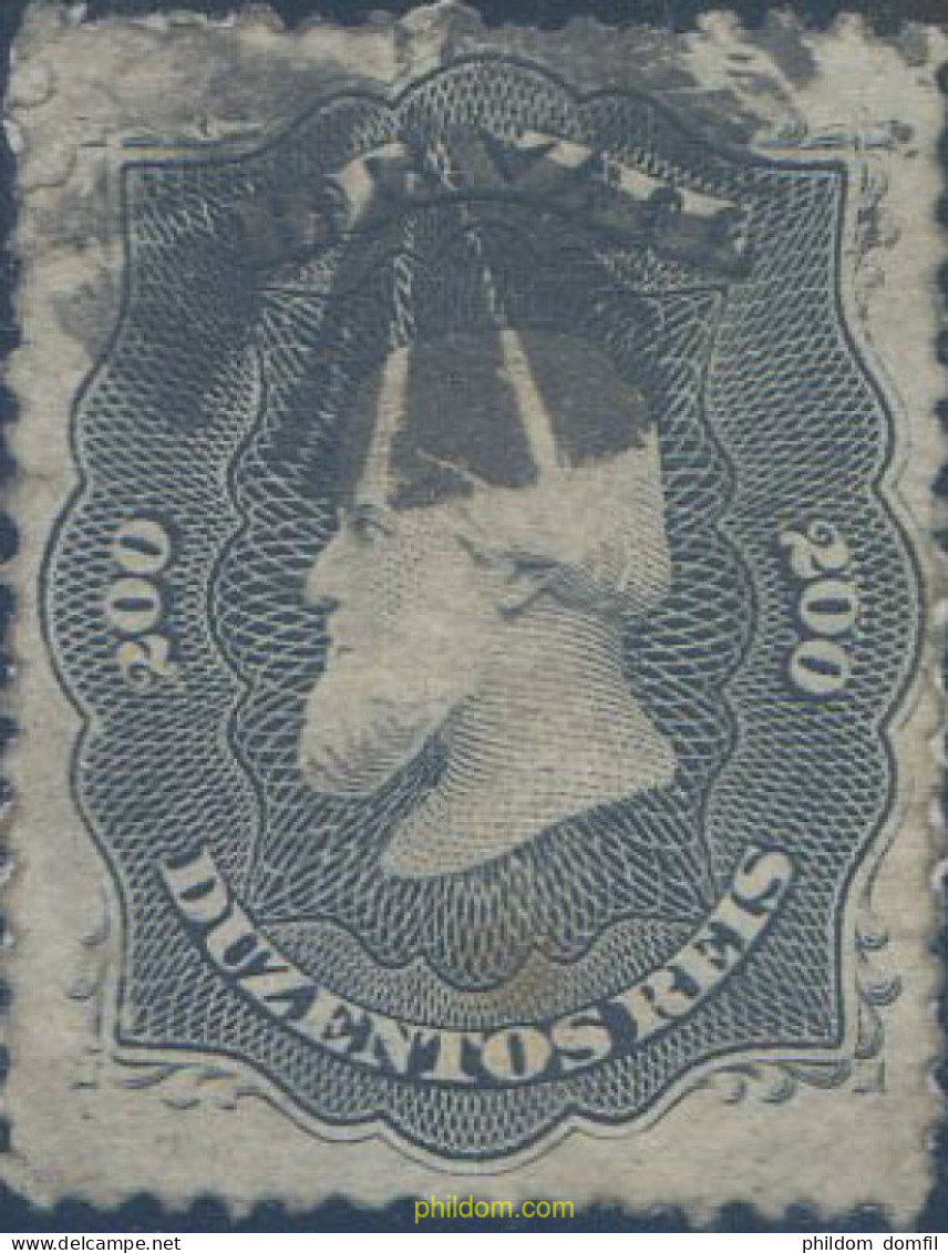 648083 USED BRASIL 1866 EMPERADOR PEDRO II - Ongebruikt