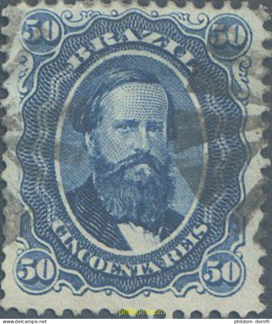 648771 USED BRASIL 1866 EMPERADOR PEDRO II - Ongebruikt