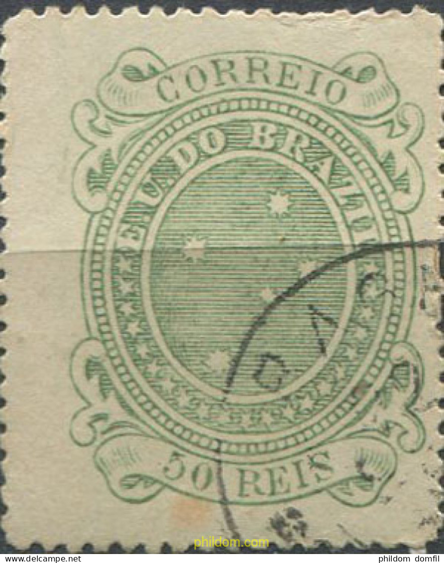 674093 USED BRASIL 1890 CONSTELACION CRUZ DEL SUR - Unused Stamps