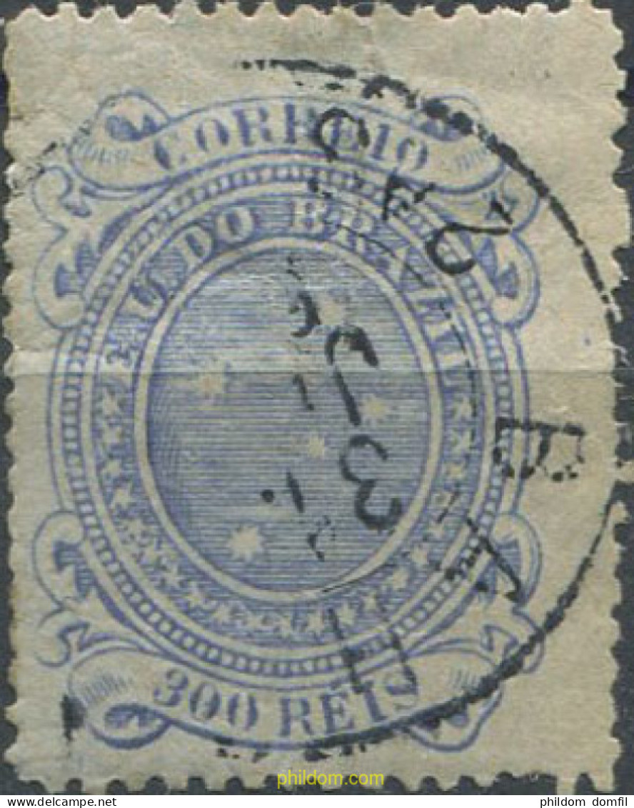 674098 USED BRASIL 1890 CONSTELACION CRUZ DEL SUR - Unused Stamps