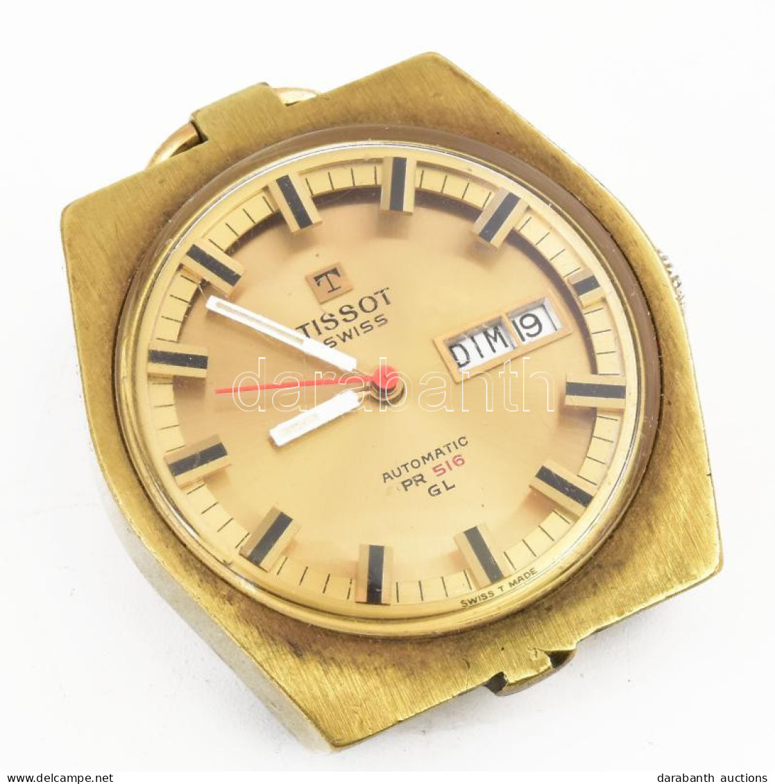 Tissot Automatic PR 516 GL Karóra, Automata, Dátumkijelzős, Szíj Nélkül, Működik, Számlap D: 30 Mm - Other & Unclassified