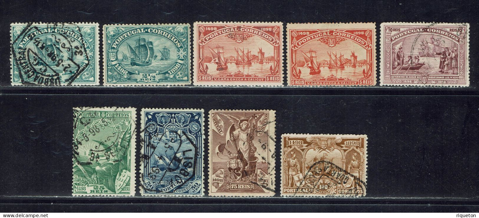 Portugal. 1898.  N° 146 à 152. Oblitérés. - Used Stamps