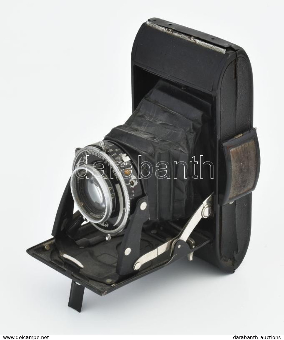 Voigtländer Bessa Kamera Anastigmat Voigtar 1:4,5, F=11 Cm Objektívvel, 6x9 Cm Filmformátumhoz - Cámaras Fotográficas