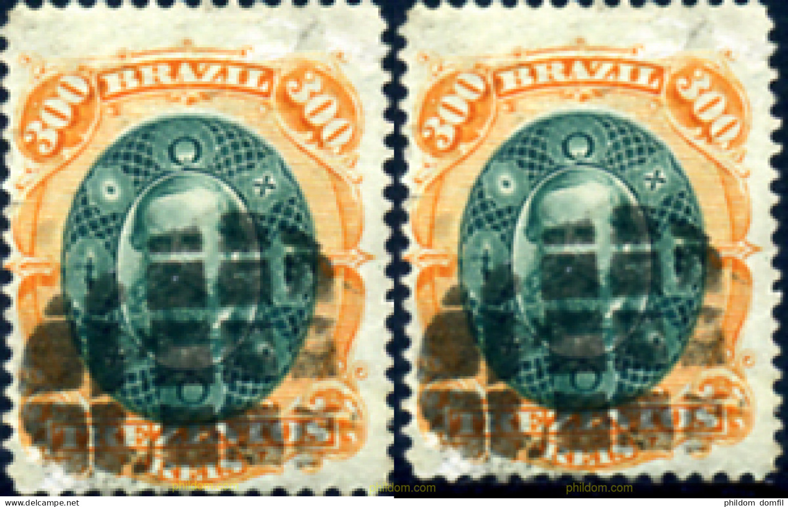 246807 USED BRASIL 1878 PEDRO II - Unused Stamps