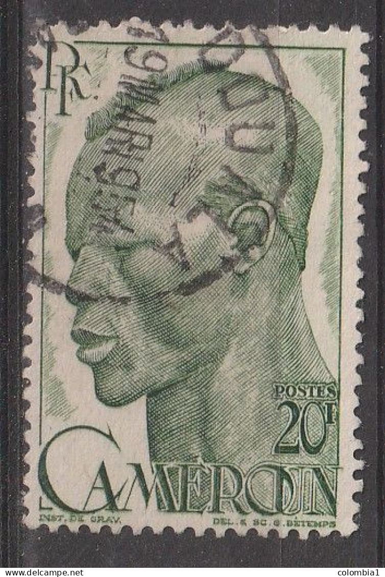 CAMEROUN YT 293 Oblitéré DOUALA 19 MARS 1954 - Used Stamps